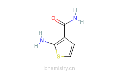 CAS:14080-51-4_2-Amino-thiophene-3-carboxylic acid amide  2--3-ʻķӽṹ