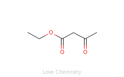 CAS:141-97-9_乙酰乙酸乙酯的分子结构