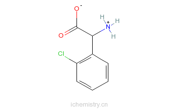 CAS:141315-50-6_(S)-2-氯苯甘氨酸的分子结构