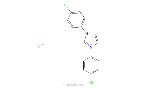 CAS:141556-46-9_1,3-Bis(4-chlorophenyl)imidazolium chlorideķӽṹ