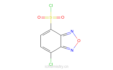 CAS:142246-48-8_4-氯-7-磺酰氯-2,1,3-苯并氧二唑的分子结构