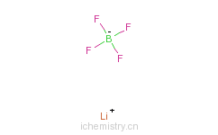 CAS:14283-07-9_四氟硼酸锂的分子结构