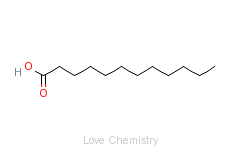 CAS:143-07-7_月桂酸的分子结构
