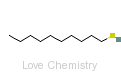 CAS:143-10-2_1-癸硫醇的分子结构