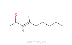 CAS:14309-57-0_3-壬烯-2-酮的分子结构