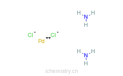 CAS:14323-43-4_二氯二氨钯的分子结构