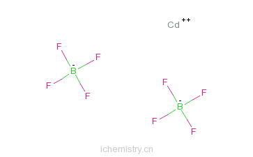 CAS:14486-19-2_氟硼酸镉的分子结构