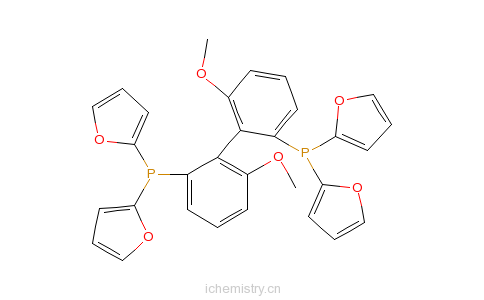 CAS:145214-57-9_(R)-(+)-2,2-Bis(di-2-furanylphosphino)-6,6-dimethoxy-1,1-biphenylķӽṹ