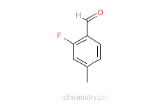 CAS:146137-80-6_2-氟-4-甲基苯甲醛的分子结构