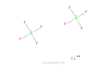 CAS:14735-84-3_四氟硼酸铜的分子结构