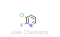 CAS:1480-64-4_3-氯-2-氟吡啶的分子结构