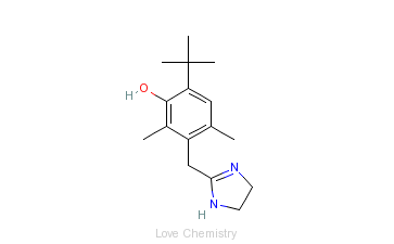 CAS:1491-59-4_羟甲唑啉的分子结构