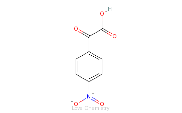 CAS:14922-36-2_4-硝基苯乙醛酸的分子结构