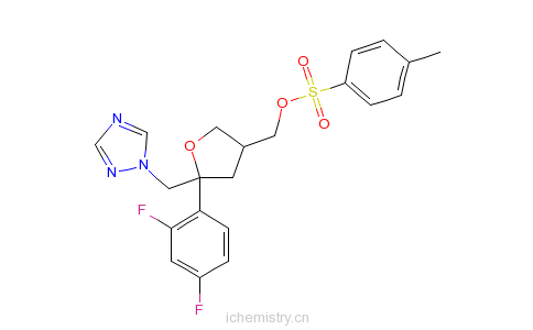 CAS:149809-43-8_(5R-cis)-ױ-4-5-(2,4-)-5-(1H-1,2,4--1-)׻߻-3-׻ķӽṹ