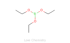 CAS:150-46-9_硼酸三乙酯的分子结构
