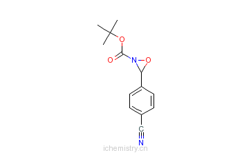 CAS:150884-56-3_N-BOC-3-(4-Cyanophenyl)oxaziridineķӽṹ