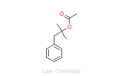 CAS:151-05-3_乙酸二甲基苄基原酯的分子结构