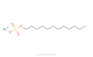 CAS:151-21-3_十二烷基硫酸钠的分子结构