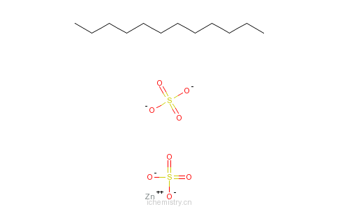 CAS:151-41-7_硫酸单十二烷基酯的分子结构