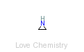 CAS:151-56-4_氮丙啶的分子结构