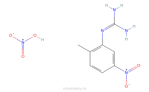 CAS:152460-08-7_(2-甲基-5-硝基苯基)胍硝酸盐的分子结构