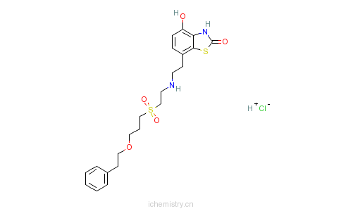 CAS:154189-24-9_盐酸西贝奈迪的分子结构