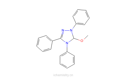 CAS:154643-41-1_5-Methoxy-1,3,4-triphenyl-4,5-dihydro-1H-1,2,4-triazolinķӽṹ