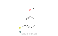 CAS:15570-12-4_3-甲氧基苯硫酚的分子结构