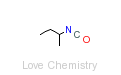 CAS:15585-98-5_异氰酸仲丁酯的分子结构