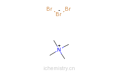 CAS:15625-56-6_四甲基三溴化铵的分子结构