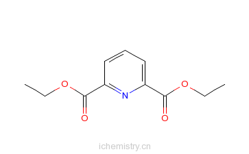 CAS:15658-60-3_2,6-吡啶二羧酸二乙酯的分子结构