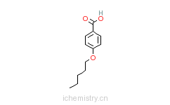 CAS:15872-41-0_4-正戊氧基苯甲酸的分子结构