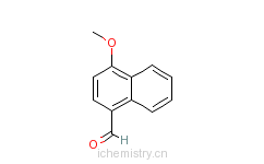 CAS:15971-29-6_4-甲氧基-1-萘甲醛的分子结构