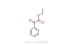 CAS:1603-79-8_苯甲酰甲酸乙酯的分子结构