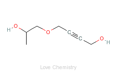 CAS:1606-79-7_丁炔二醇丙氧基化物的分子结构