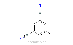 CAS:160892-07-9_5-溴-1,3-苯二腈的分子结构