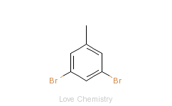 CAS:1611-92-3_3,5-二溴甲苯的分子结构