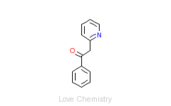 CAS:1620-53-7_1-苯基-2-吡啶-2-基乙酮的分子结构