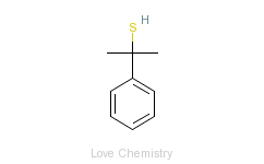 CAS:16325-88-5_Α,Α-二甲基苄硫醇的分子结构