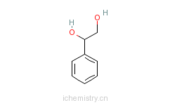 CAS:16355-00-3_(R)-1-苯基-1,2-乙二醇的分子结构