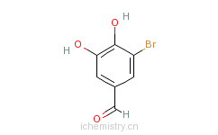 CAS:16414-34-9_6-溴-2_3-二羟基苯甲醛的分子结构