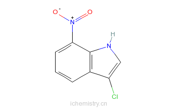 CAS:165669-14-7_3-Chloro-7-nitro-1H-indoleķӽṹ