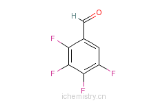 CAS:16583-06-5_2,3,4,5-四氟苯甲醛的分子结构