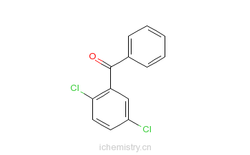 CAS:16611-67-9_2,5-二氯二苯甲酮的分子结构