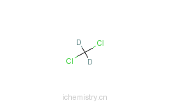 CAS:1665-00-5_二氯甲烷-D2的分子结构