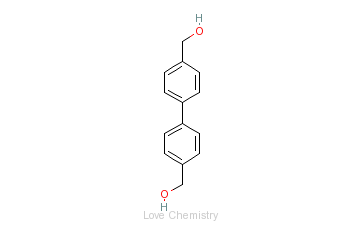 CAS:1667-12-5_4,4'-二羟甲基联苯的分子结构