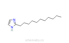 CAS:16731-68-3_2-十一烷基咪唑的分子结构
