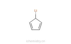 CAS:16733-97-4_环戊二烯锂的分子结构