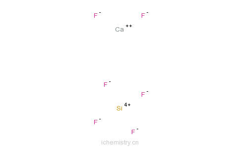 CAS:16925-39-6_氟硅酸钙的分子结构