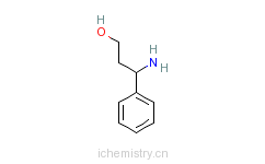 CAS:170564-98-4_(R)-3-氨基-3-苯基丙醇的分子结构